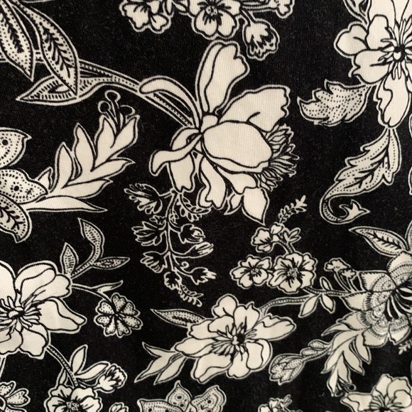 Landsend scoop neck midi dress with ruched waistband. Size medium Tall. - Picture 5 of 8